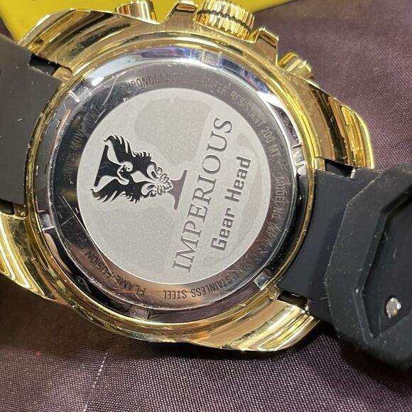 INVICTA Imperious Swiss Ronda Z60 Caliber Men's Watch IMP 1133 *OUT OF STOCK* - Picture 9 of 16